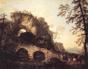 Salvator Rosa The Ruined Bridge oil painting picture wholesale